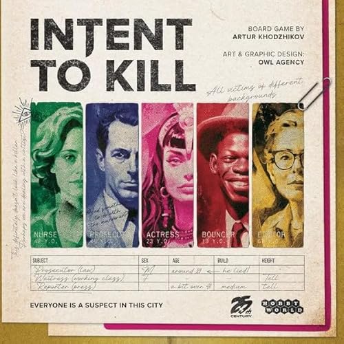 Intent to Kill by 25th Century Games – Detective vs