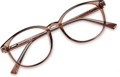 OPTOFENDY Lentes de luz azul para mujer, TR90, con bloqueo de luz azul, alivian la fatiga ocular y anti rayos UV400