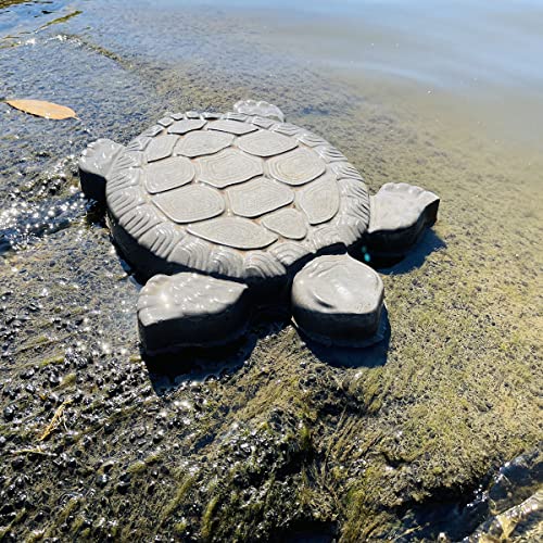 AUTUMN Turtle Stepping Stone Mold, Concrete Cement Mold, Stepping Stones for Garden Walkway, DIY Walkway Stepping Stones, Turtle Statue for Garden, Turtle Garden Decor Mold, Regular, Made in USA - Thumbnail 6