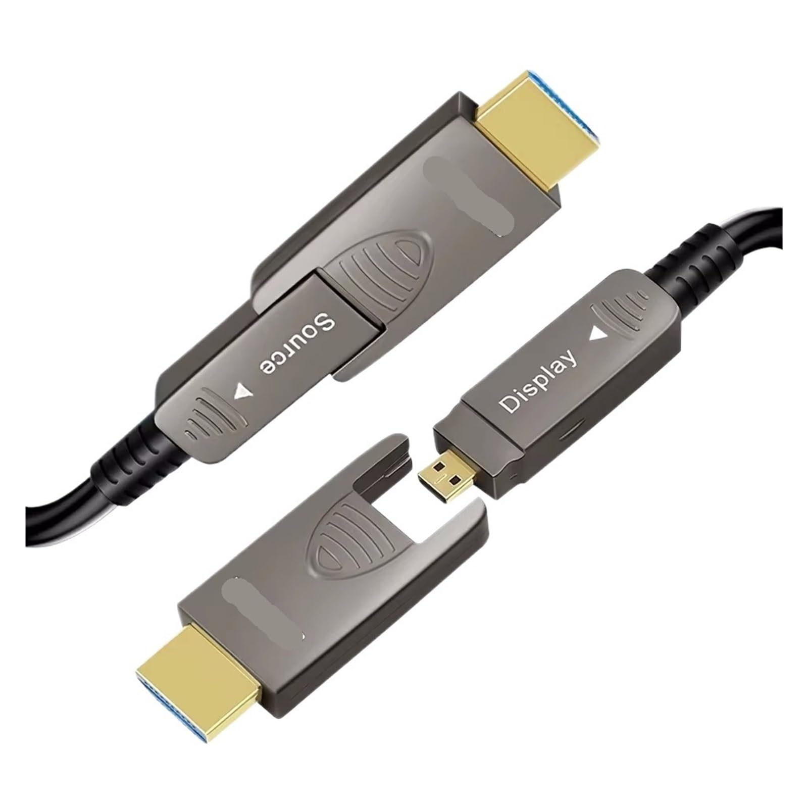 Cavo In Fibra Ottica HDMI 2.1 8K Staccabile Tipo A + D Attiva A 60Hz 4K A 120Hz 48Gbps for RX 7900/7800 RTX 4090/4070(15m)