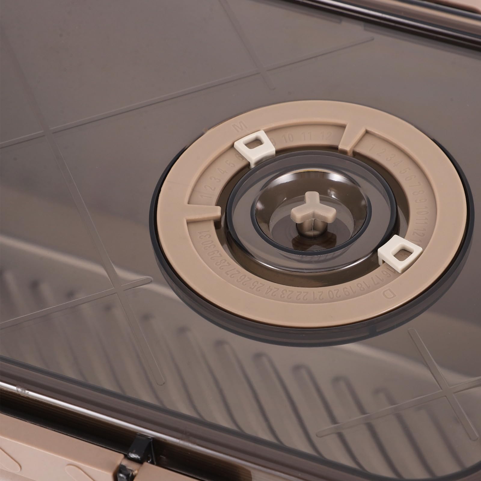 SHINEOFI Contenitore per Alimenti 5, 8l in Acciaio Inox Ermetico