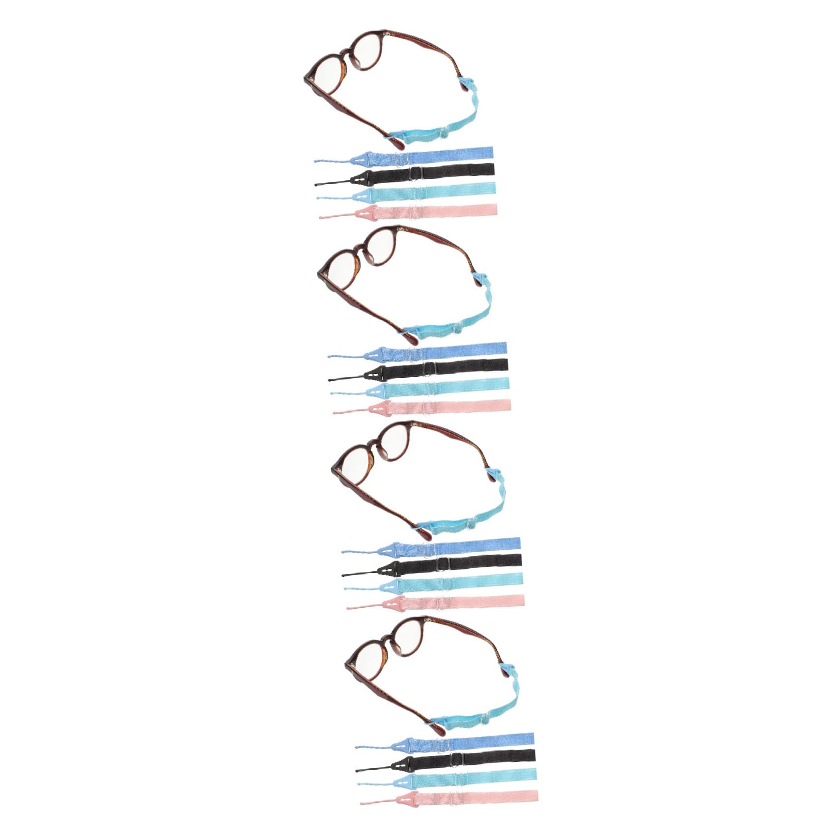 Artibetter de lunettes anti-chute lunettes reglables sunglasses accessoires de lunettes sangle d'oreille pour lunettes portables cordon d'oreille pour lunettes quotidiennes