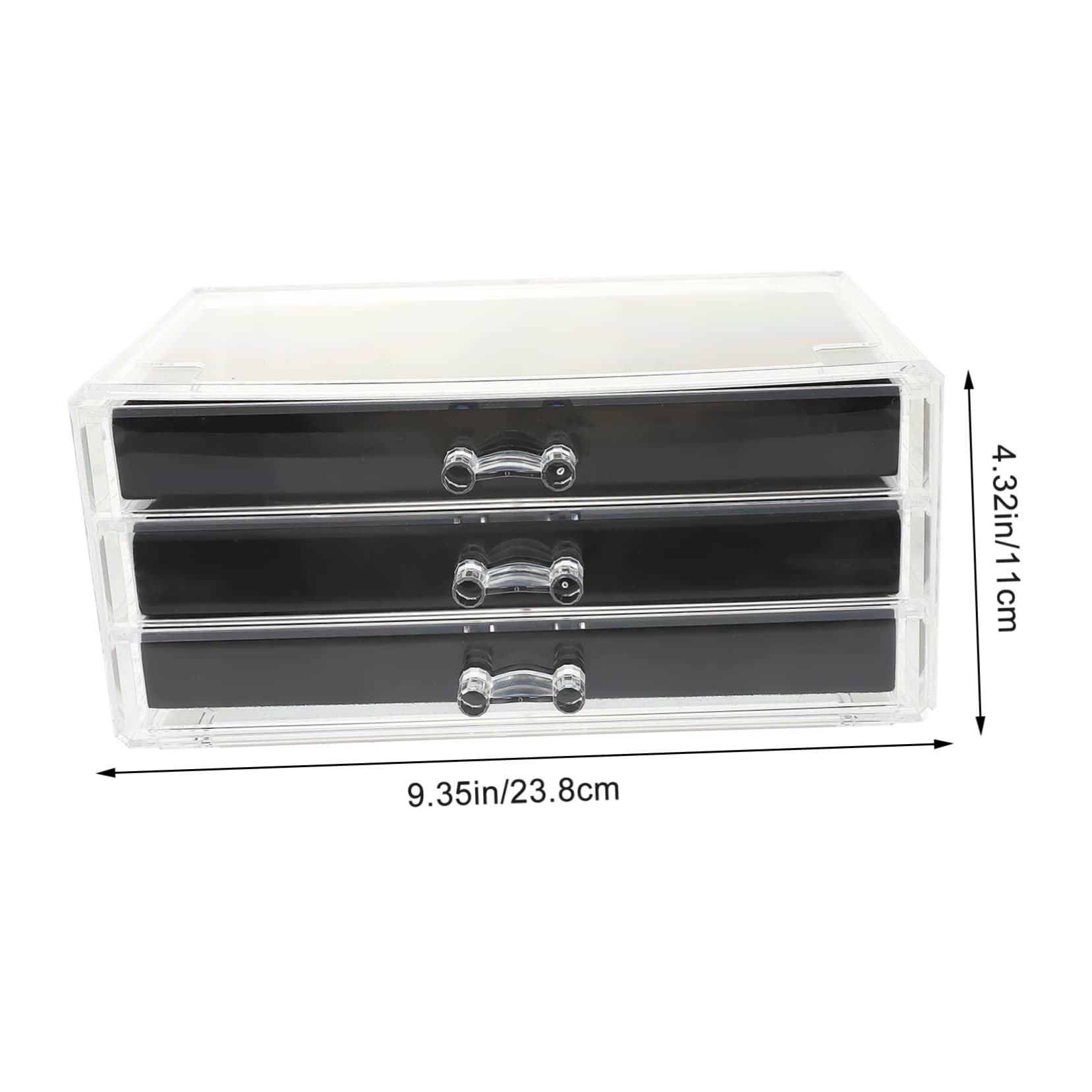 Abaodam Scatola Portaoggetti Per Orecchini Contenitore Per Gioielli Organizer Da Viaggio A 3 Strati Custodia Per Orecchini Custodia Per Collane Organizer Per Trucco