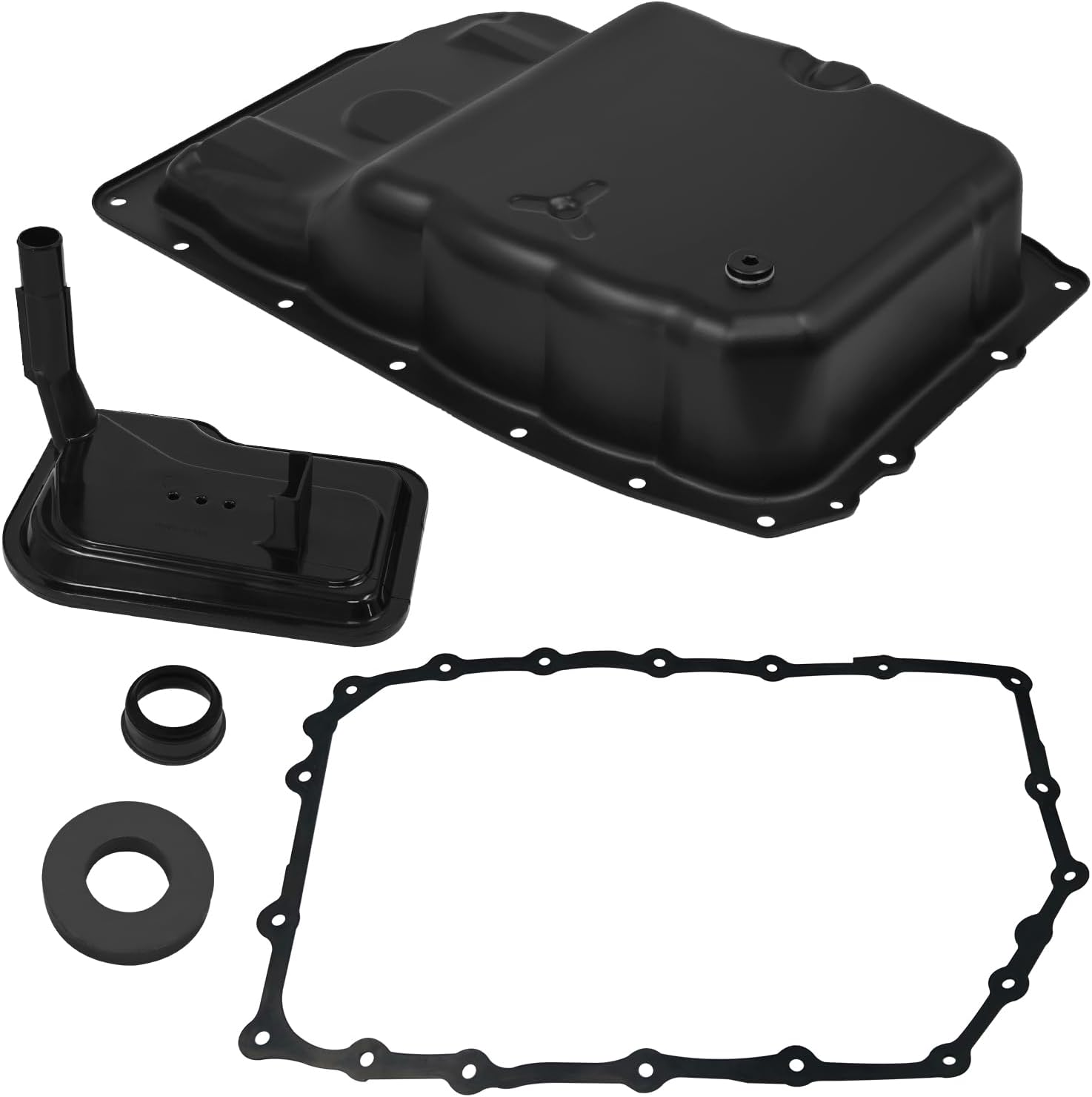 265-582 6L80 Transmission Oil Pan Kit Compatible with Chevy Avalanche Camaro Cheyenne Corvette Silverado Suburban Tahoe/Cadillac Escalade XLR/GMC Sierra Yukon XL/Hummer H2 Replace 24222657 24224781