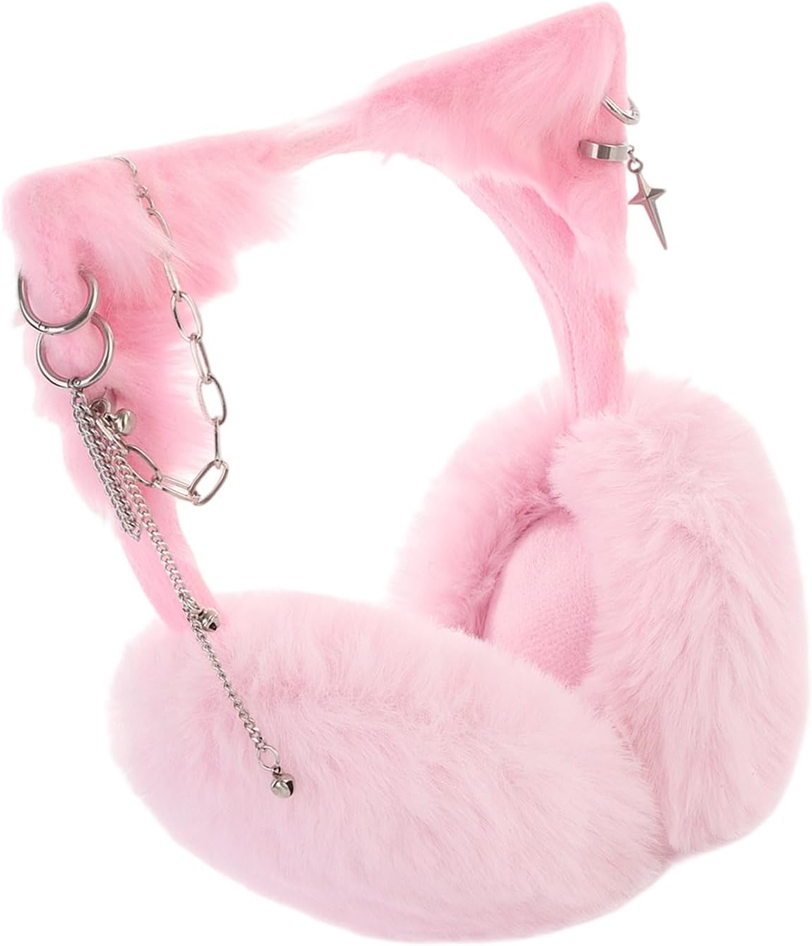 Warm and Stylish Plush Earmuffs Ear Warmer Featuring Ears for Ladies and in Outdoor Adventures and Travel Winter