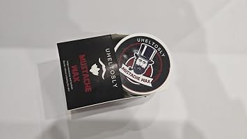 Natural Mustache Wax for Men Strong Hold Styling Balm Organic Conditioning Formula All Day Shaping No Grease No Flaking