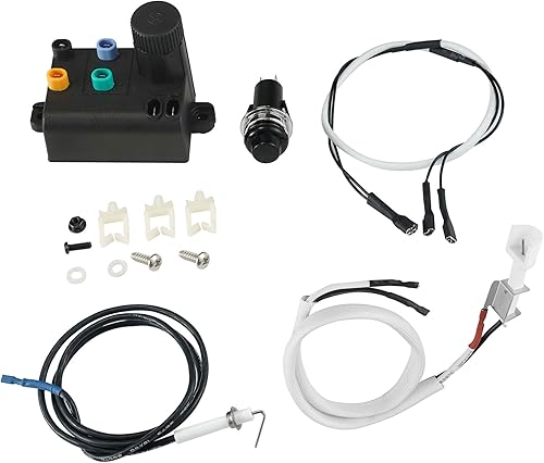 Miniatura 2 de onlyfire 7643 Kit de encendido de parrilla de repuesto para parrillas de gas Weber Spirit 220 y 320 (con paneles de control frontales montados)
