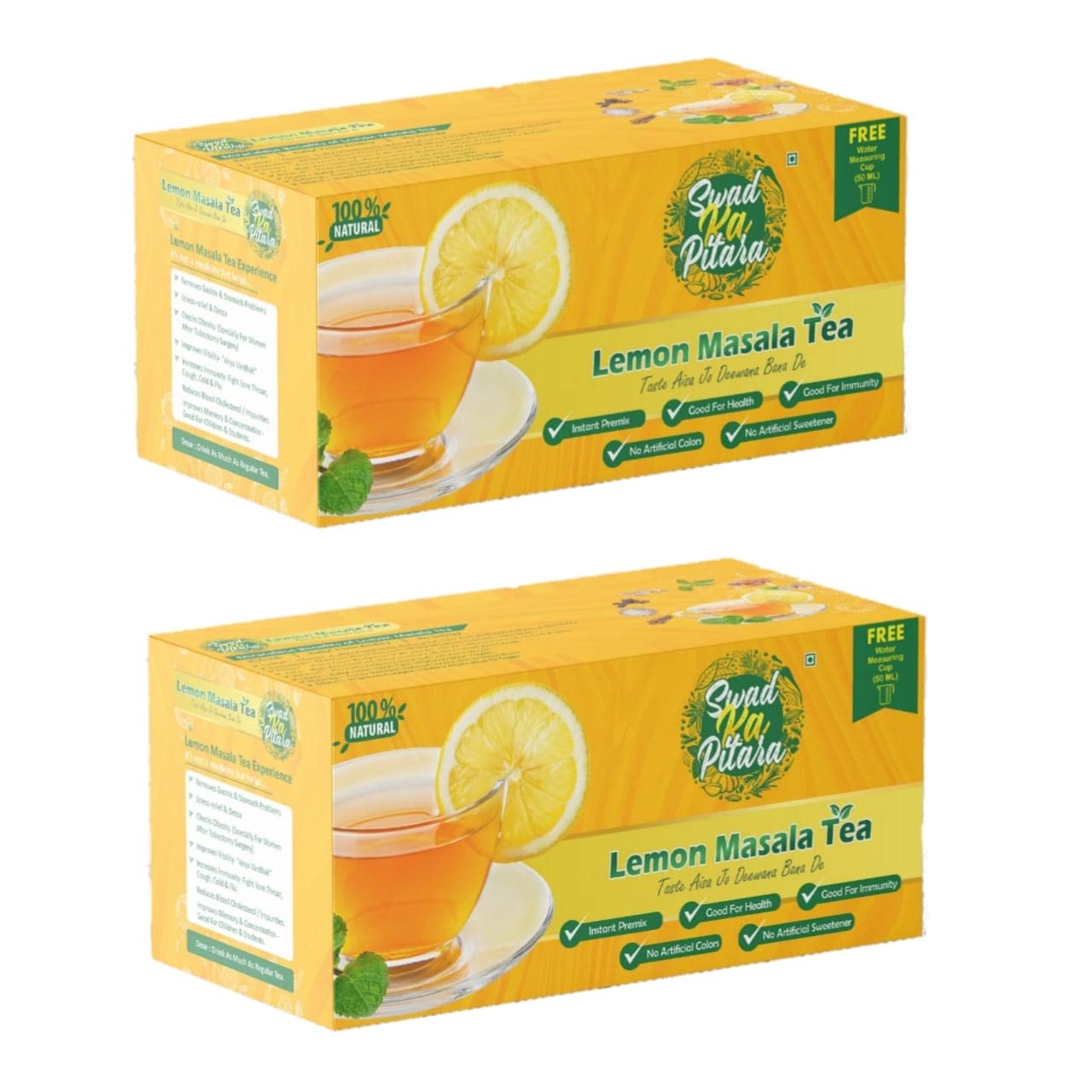See full amazon price history chart for Swad ka Pitara Lemon Tea, Instant Premix Herbal Tea 30 Sachets X 11 Grams X 2 Boxes Swad ka Pitara Lemon Tea, Instant Premix Herbal Tea 30 Sachets X 11 Grams X 2 Boxes (B0BVBV4XRN) Amazon Price History, Amazon Price Tracker