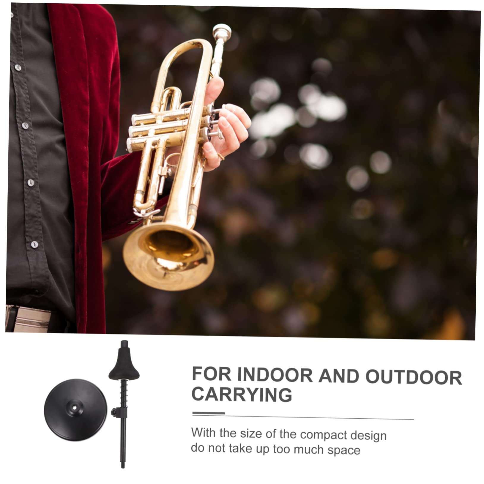 Amazon | FRCOLOR 鉄製トランペットスタンド 収納用 ホルダー