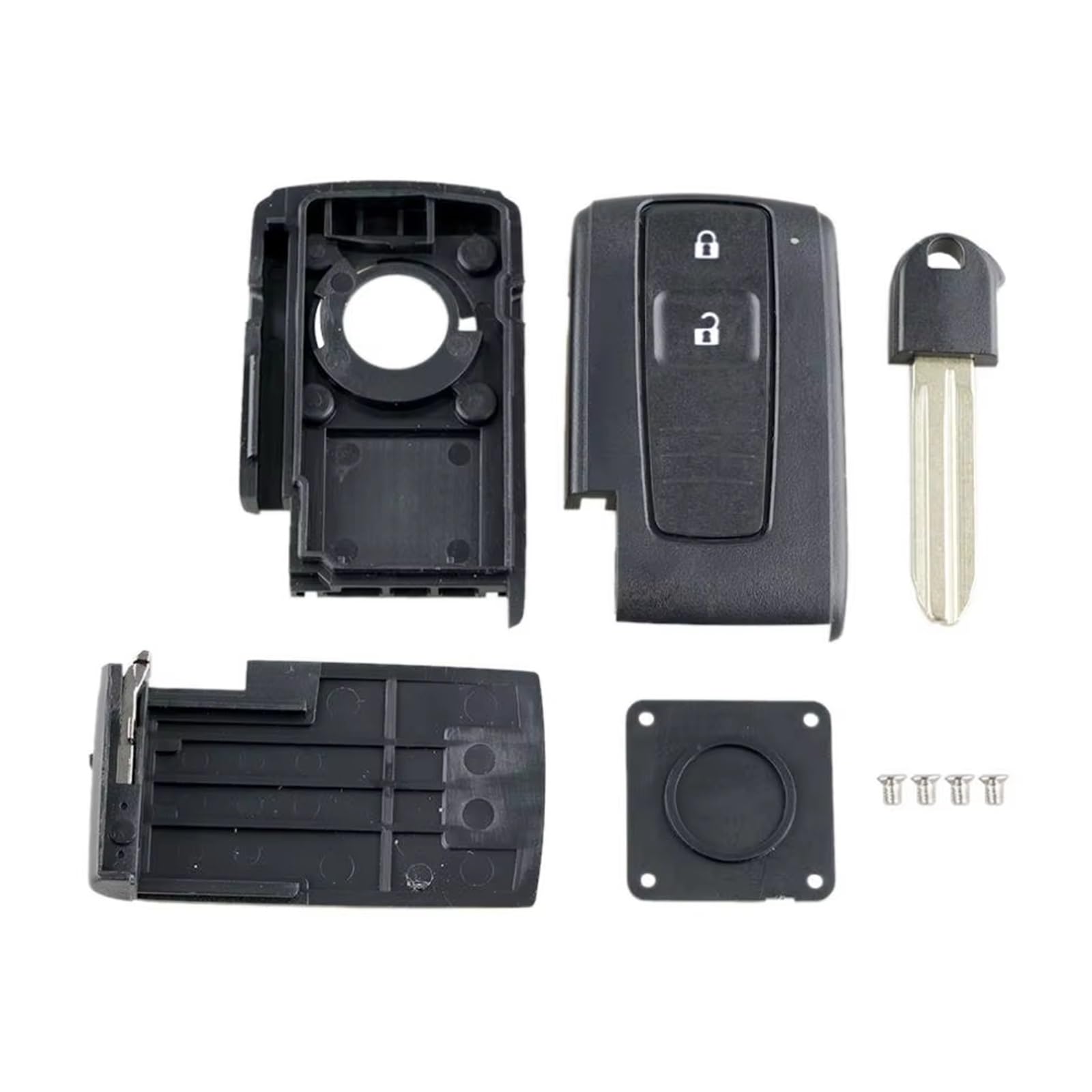 Compatibile Con Toyota Per Prius Per Corolla Per Verso 2 Pulsanti Sostituzione Guscio Chiave Telecomando Auto TOY43 Accessori Custodia