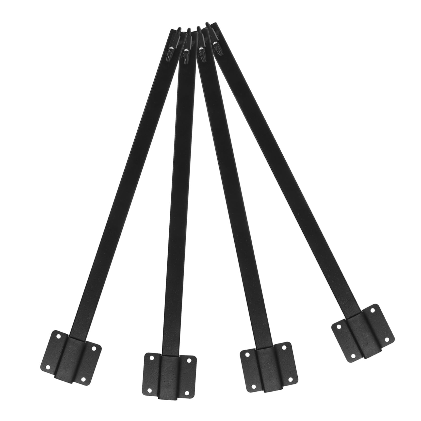 DOITOOL Hanging String Lights Poles Outdoor Light Poles for Backyard Deck Fence Quick Tool- Setup