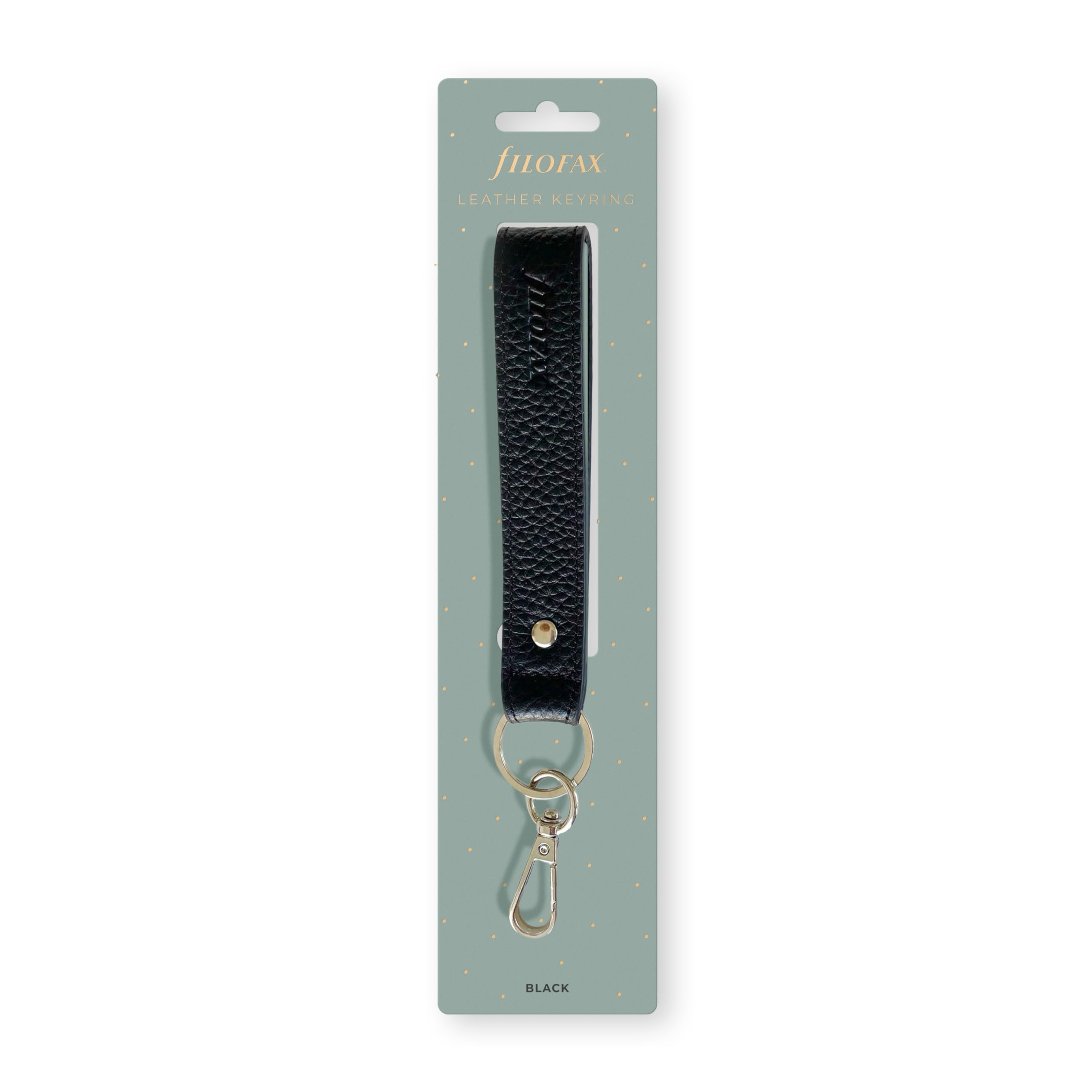 Filofax Keyring Norfolk - Black