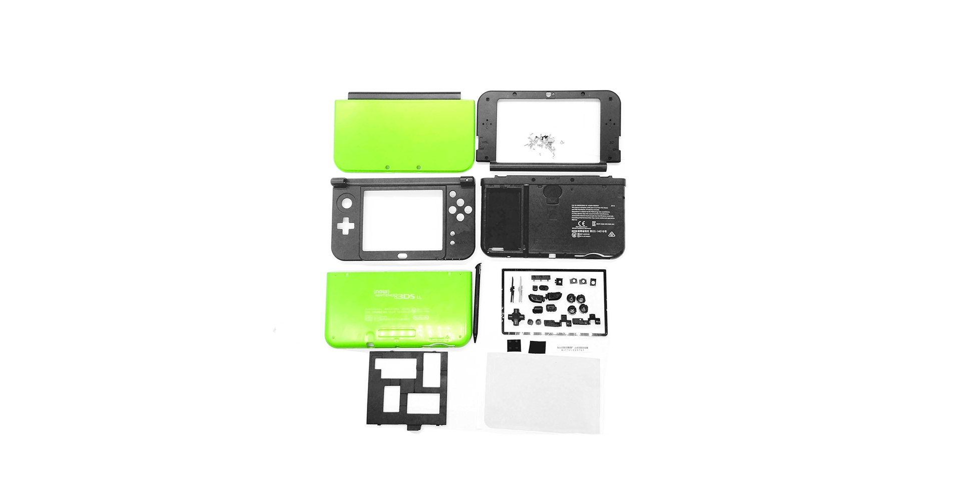 new3dsll  ライム　新品未使用 new3dsll 未使用 新品 ライムブラック newニンテンドー3ds ll
