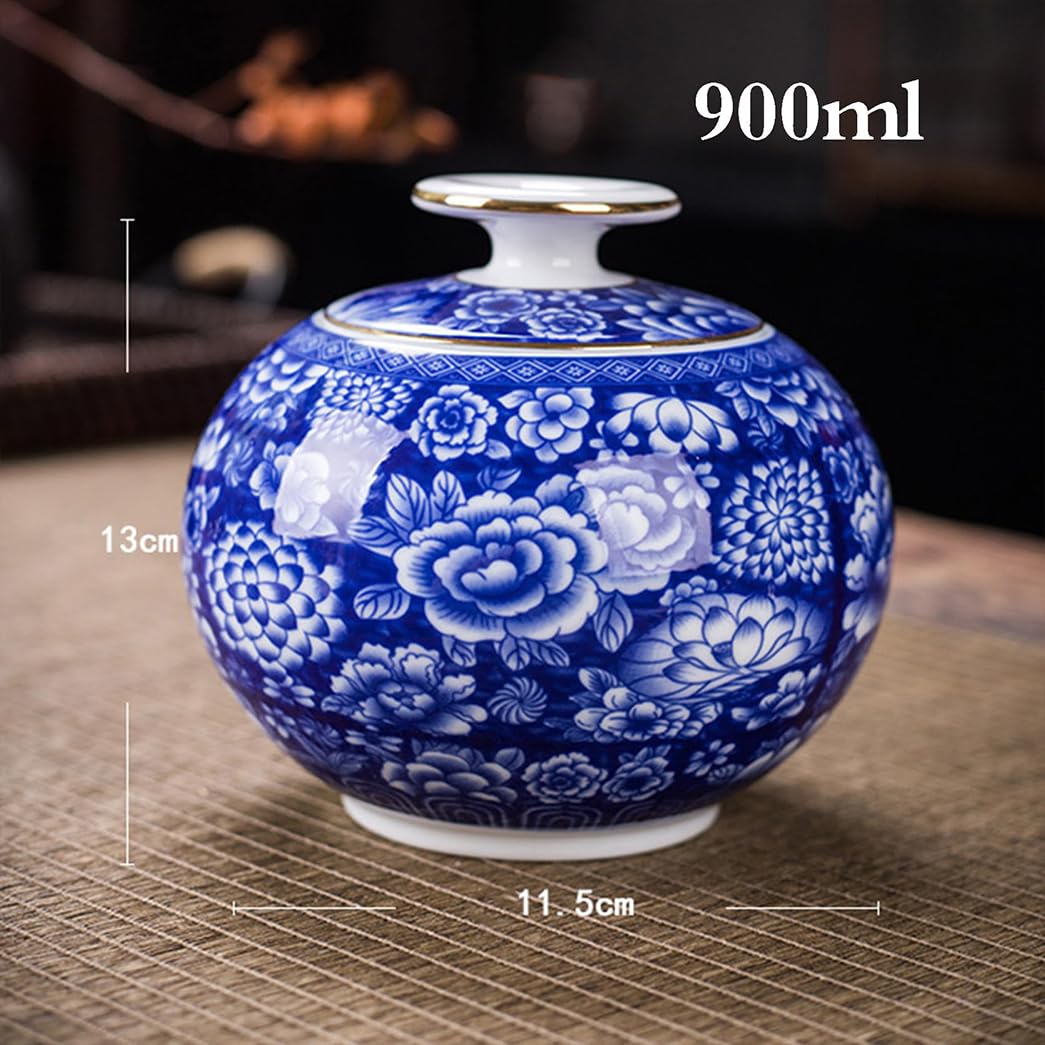 Chinoiserie De Porcelana De Cerámica Azul Y Blanca, Altar De Porcelana De Patrón Azul, Azul