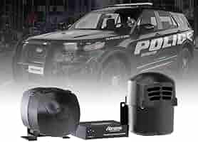 サイレン 緊急車両 パーツ Amazon | SoundAlert 100W 緊急警察サイレンアンプ [2 x 20A
