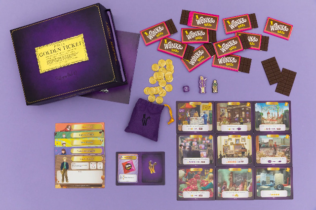 Amazon.com: Buffalo Games - Willy Wonka's The Golden Ticket Game