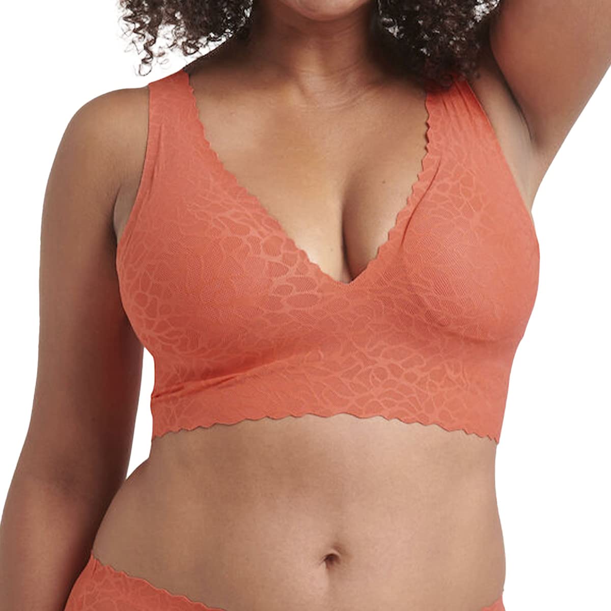 Sloggi Zero Feel Lace 2.0 Top, Bustino Donna