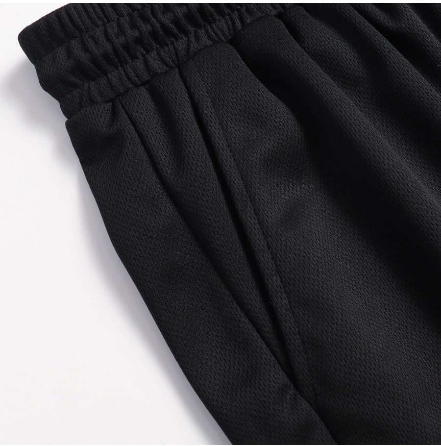 Men's Goth Graphic with Liner Drawstring Elastic Waisted Gym Running 2 in 1 Workout Athletic Shorts - Image 4