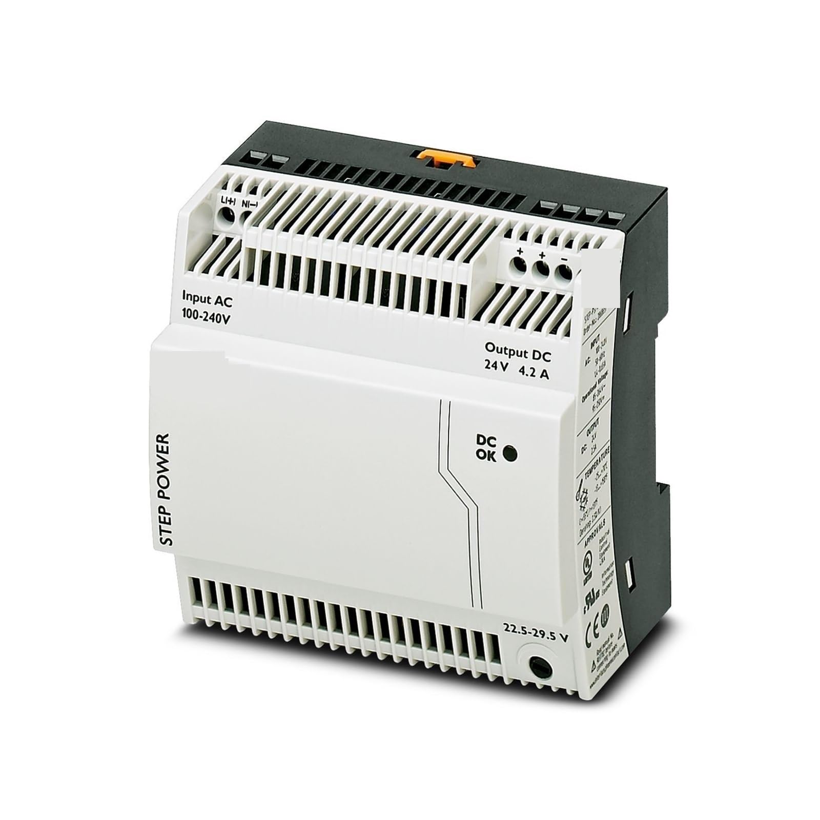 RBYRLDSTY Switching Power Supply Power Supply Step-PS/ 1AC/24DC/2.5 2868651 for Industrial Automation