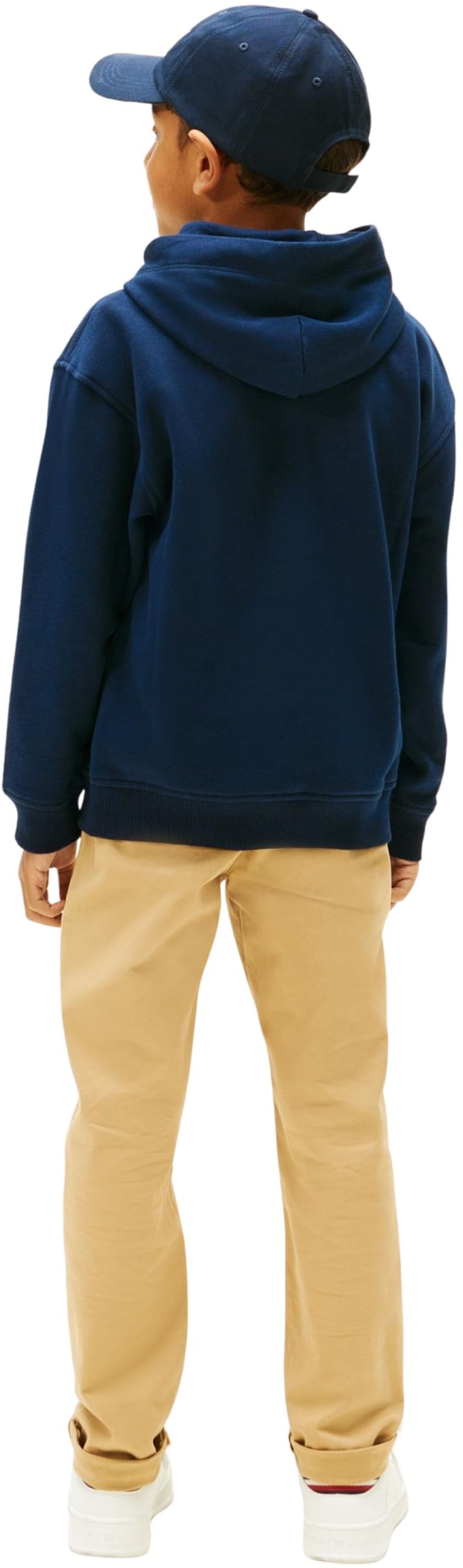 Tommy Hilfiger Monotype Print Hoodie Kb0kb10028 Sweat à Capuche Garçon (Lot de 1)