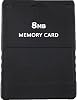 PS2 Dedicated Memory Card 8M High Speed Gaming Accessory for Sony Playstation 2