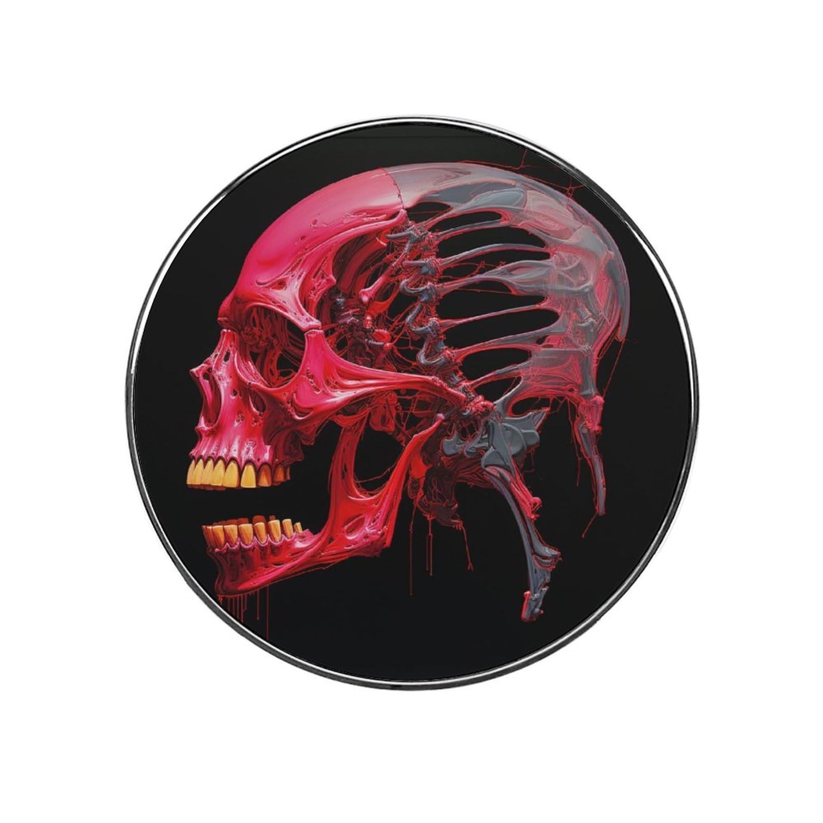 Fridge Magnets Waterproof Small Strong Magnets for Fridge Anatomy Skull Refrigerator Magnets Kitchen Accessories Cute Decorative Magnets for Whiteboard Locker Office Home Decor