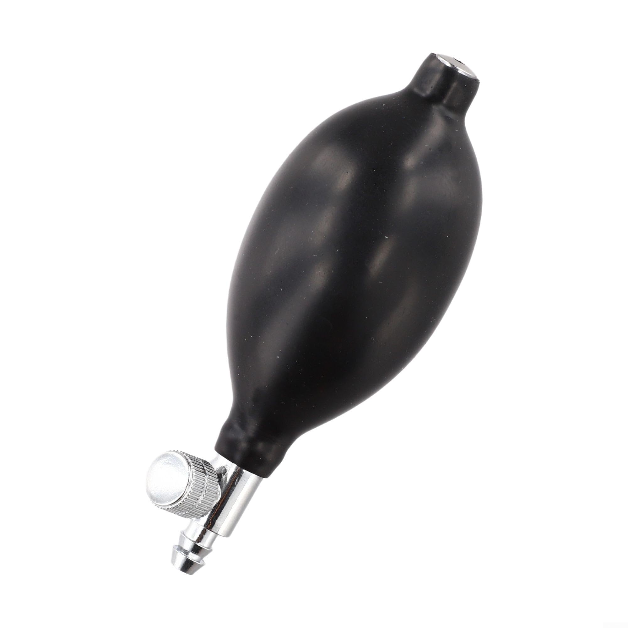 Bombilla de inflado manual para esfigmomanómetros y dispositivos de salud a base de aire como unidades de tracción y sistemas de lavado nasal