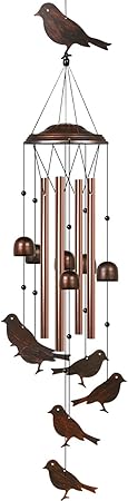 Carillon à Vent avec Oiseaux