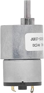 DC24V 7RPM Geared Motor Dc Speed Reduction Motor Large Torsion Low Noise Gear Motor with Hall Encoder for Electric Curtains