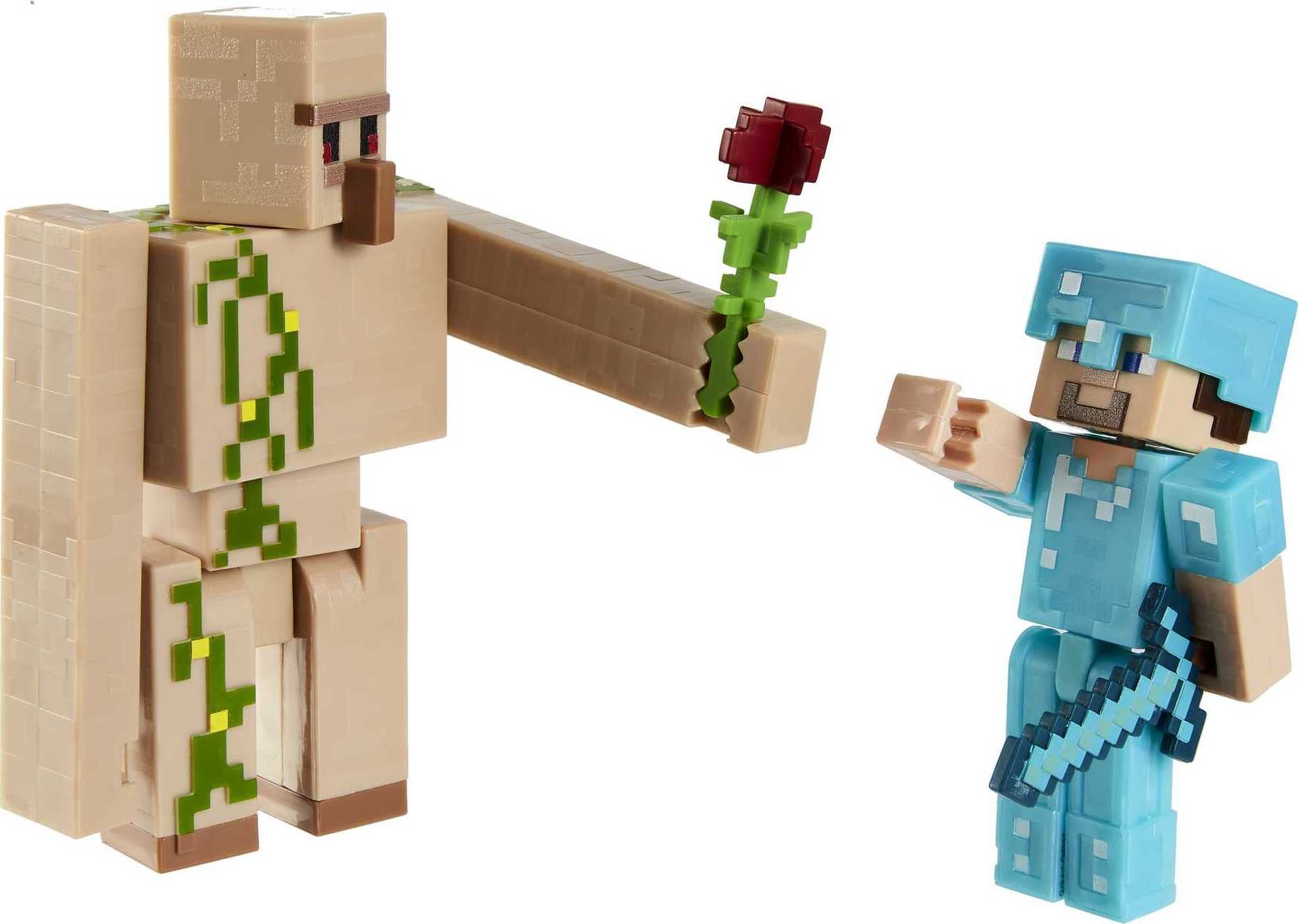 Mattel Minecraft Core Figure 2er-Pack 4
