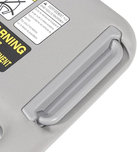Miniatura 130 de SCITOO Visera solar para automóvil con espejo apto para 2010-2015 para CX-9 gris con techo solar (lado izquierdo del conductor)