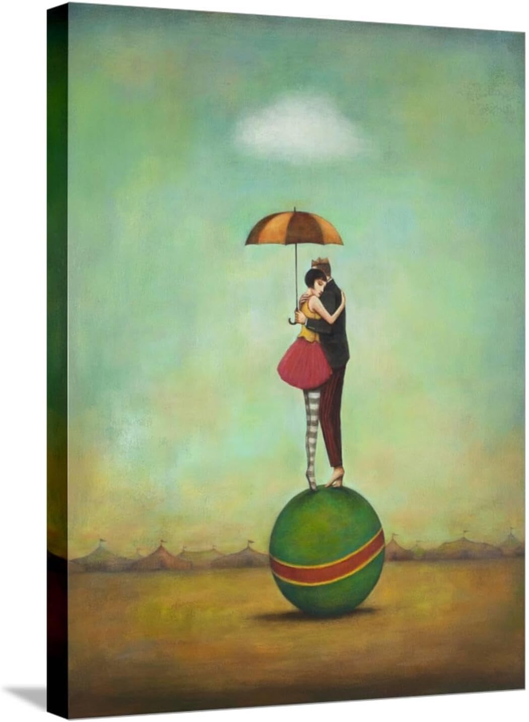 ART.COM Wall Art Print Circus Romance by Duy Huynh, 18" x 24"