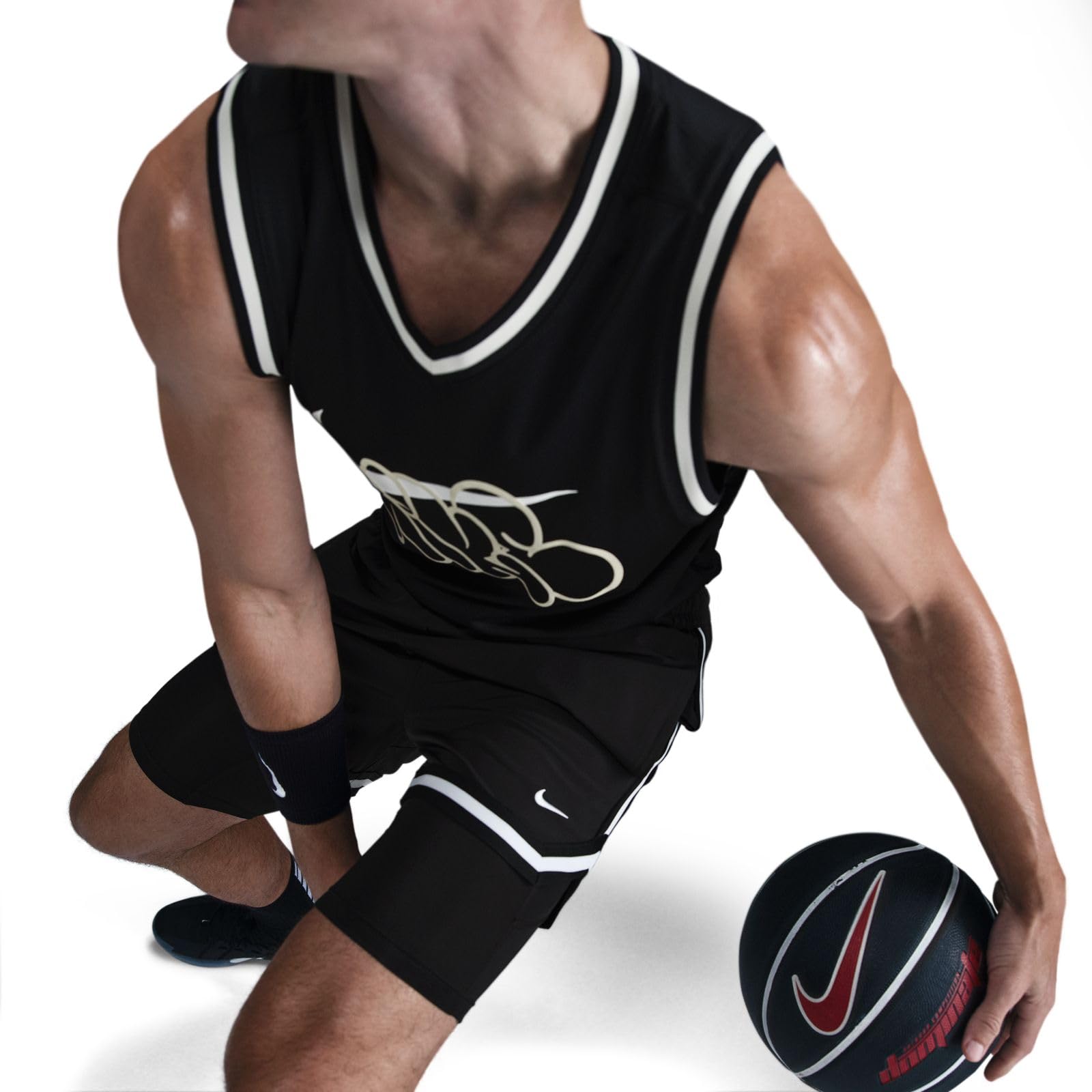 Nike - Nike Dna Dri-Fit 2-in-1-basketballshorts (Ca. 10 Cm, Herren), Dri-Fit Pantaloncini da Basket 2 in 1 (Circa 10 cm, da Uomo) Uomo