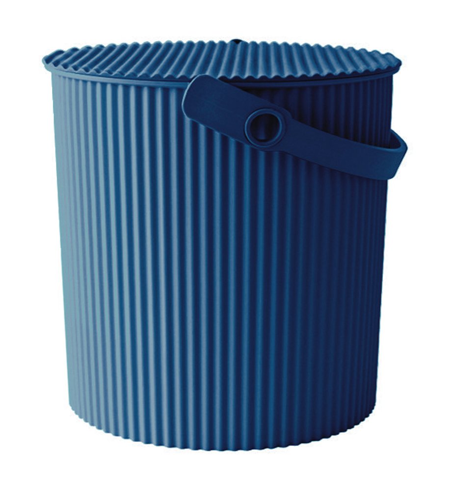 Hachiman, Omnioutil - Secchio, misura L, blu navy, 10 litri