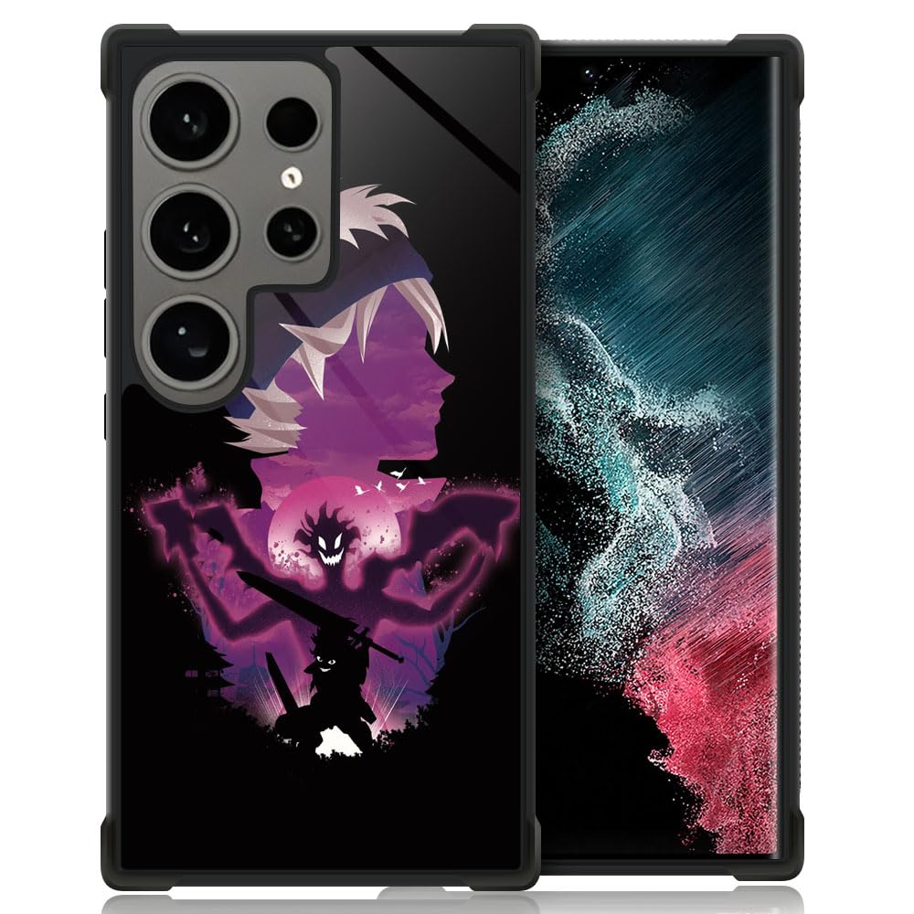 CARLOCA Compatible with Samsung Galaxy S24 Ultra Case for Girl Boy Ultra Protection Shockproof Soft Silicone TPU Non-Slip Back for Samsung Galaxy S24