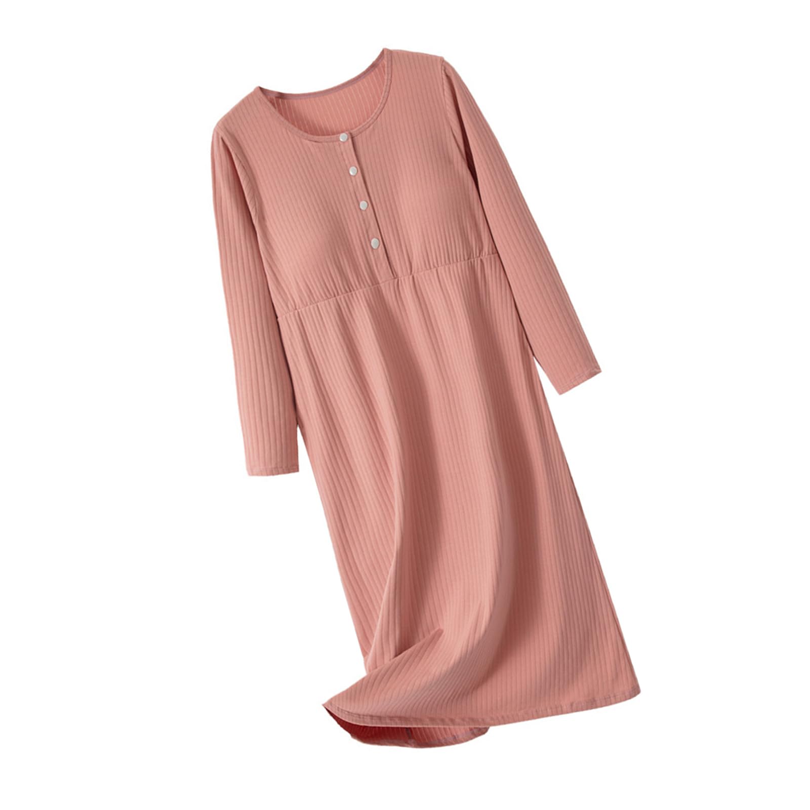 Camicia da notte per allattamento facile da indossare con reggiseno integrato per il comfort della maternità, in morbido tessuto di cotone, camicia da notte per gravidanza