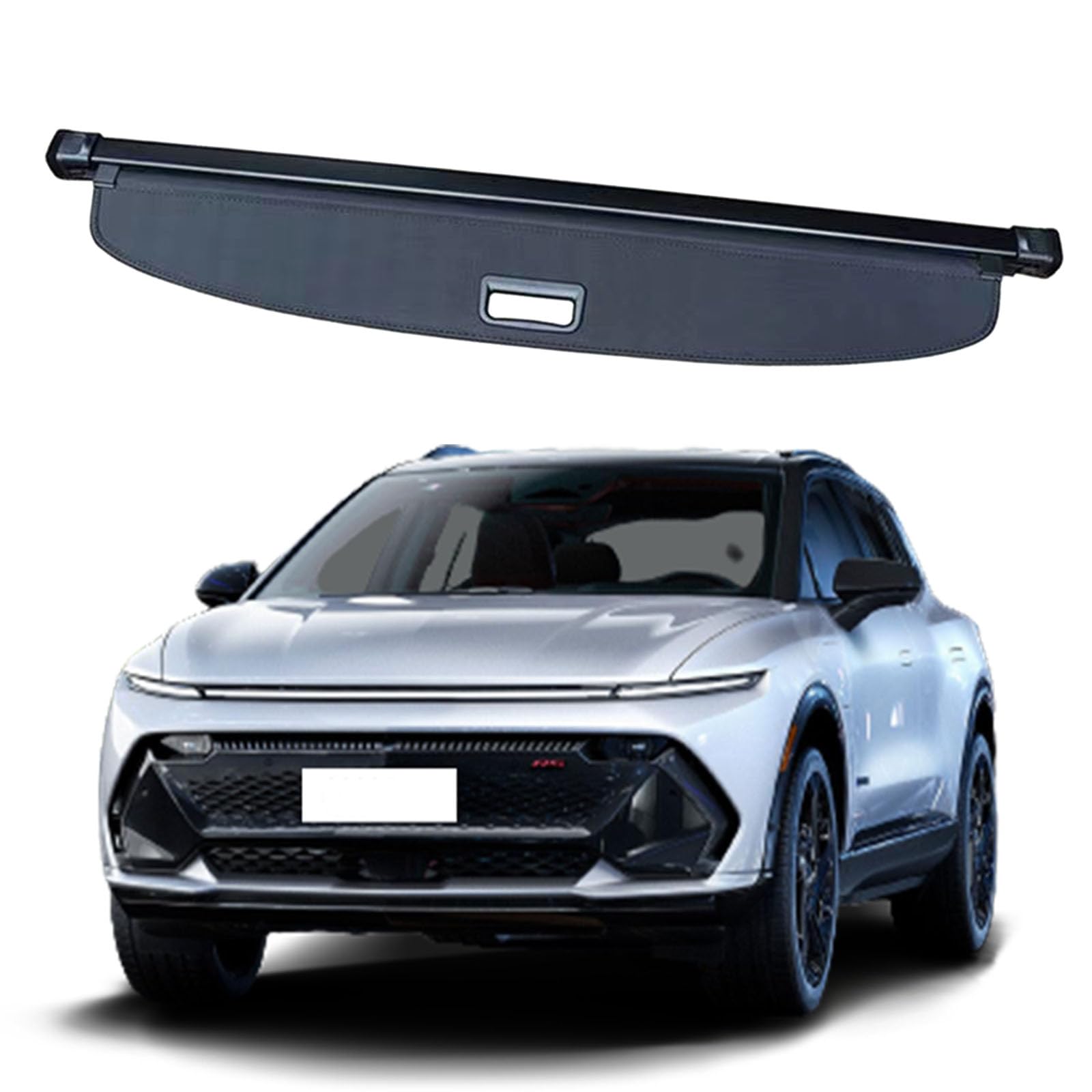 SXLGDW Car Retractable Rear Trunk Parcel Shelf,Compatible with Chevrolet Explorer EV 2024+,Car parts