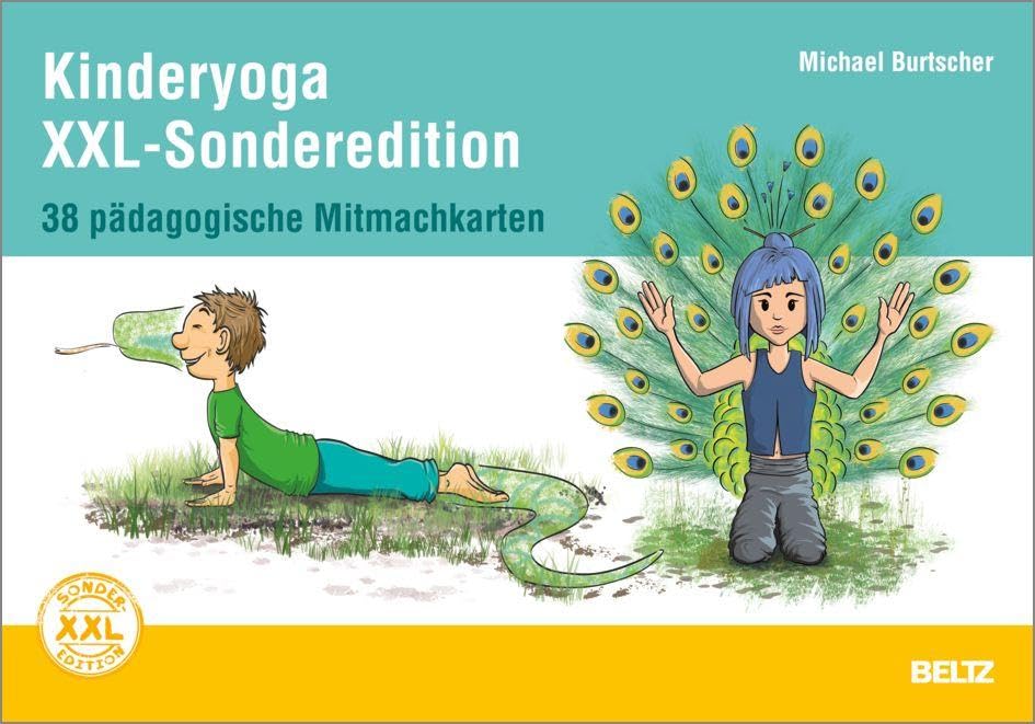 Kinderyoga XXL-Sonderedition: 38 pädagogische Mitmachkarten...