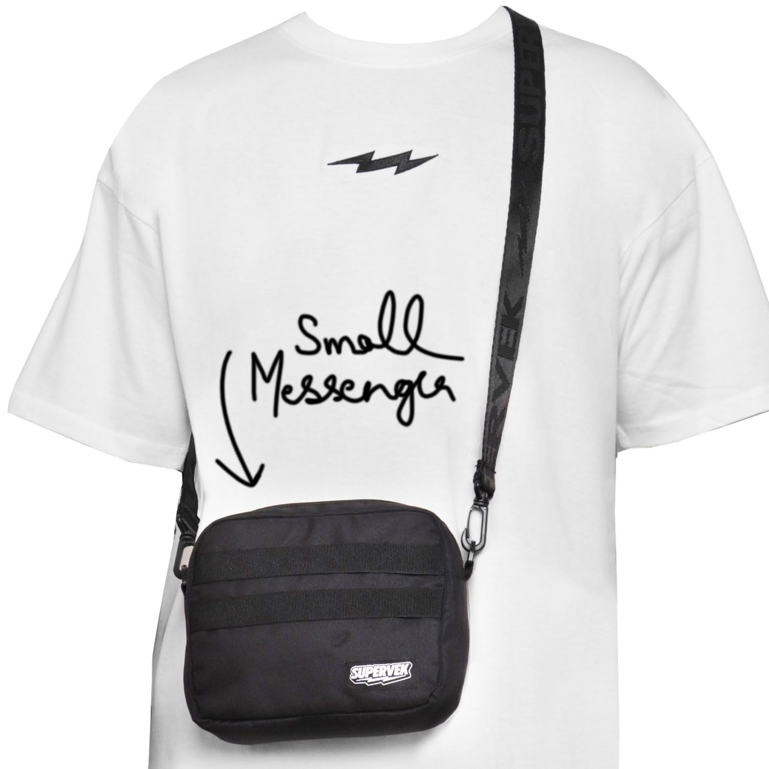 Supervek Pro Small Sling Bag for Man | Water Resistant One Side Shoulder Bag for Men | Stylish Cross body Fanny Pack Bag For Men| Chest Sling Bag for Travel | Passport Messenger Bag