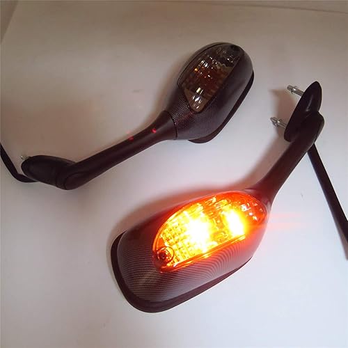 Miniatura 4 de Espejos direccionales SMT compatibles con Suzuki Gsx-R Gsxr 600 750 1000 K6 K7 2006-2011 Carbon S B00RW3OWSY