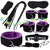 WreGmgg Lila 8-Teiliges Nylon Indoor Fitness Training Tragbares Verstellbares Set, Ausgestattet Mit Nylon Armband Und Und Training Peitsche - D4
