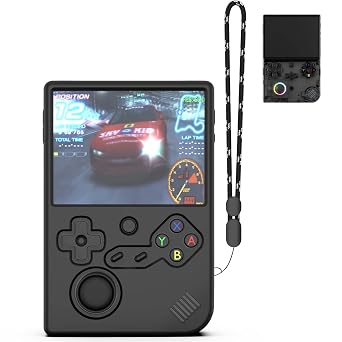 Silicone Case for RG40XXV Retro Handheld Game Console with Lanyard