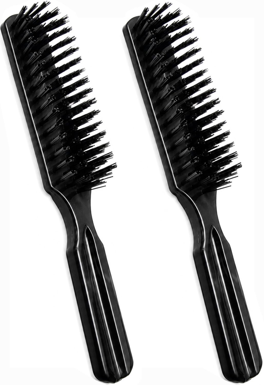 Amazon.com : LUXXII 2 Pack Bristle Hair Brush Set, 7.5 Inch Nylon