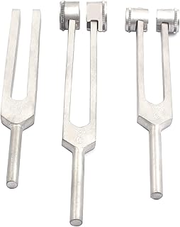 AAPROTOOLS Set of 3 PCS Aluminum Sensory Tuning Forks C 128 256 512 A+ Quality