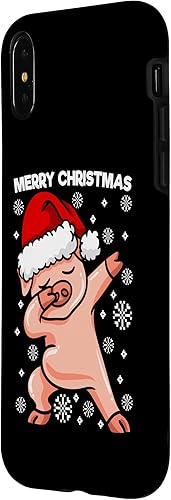 Miniatura 8 de iPhone 12 mini Dabbing Santa Pig With Santa Hat Dab Dance Merry Christmas Case