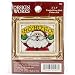 Tobin HO HO HO Ornament Counted Cross Stitch Kit, 2-Inch x 3-Inch