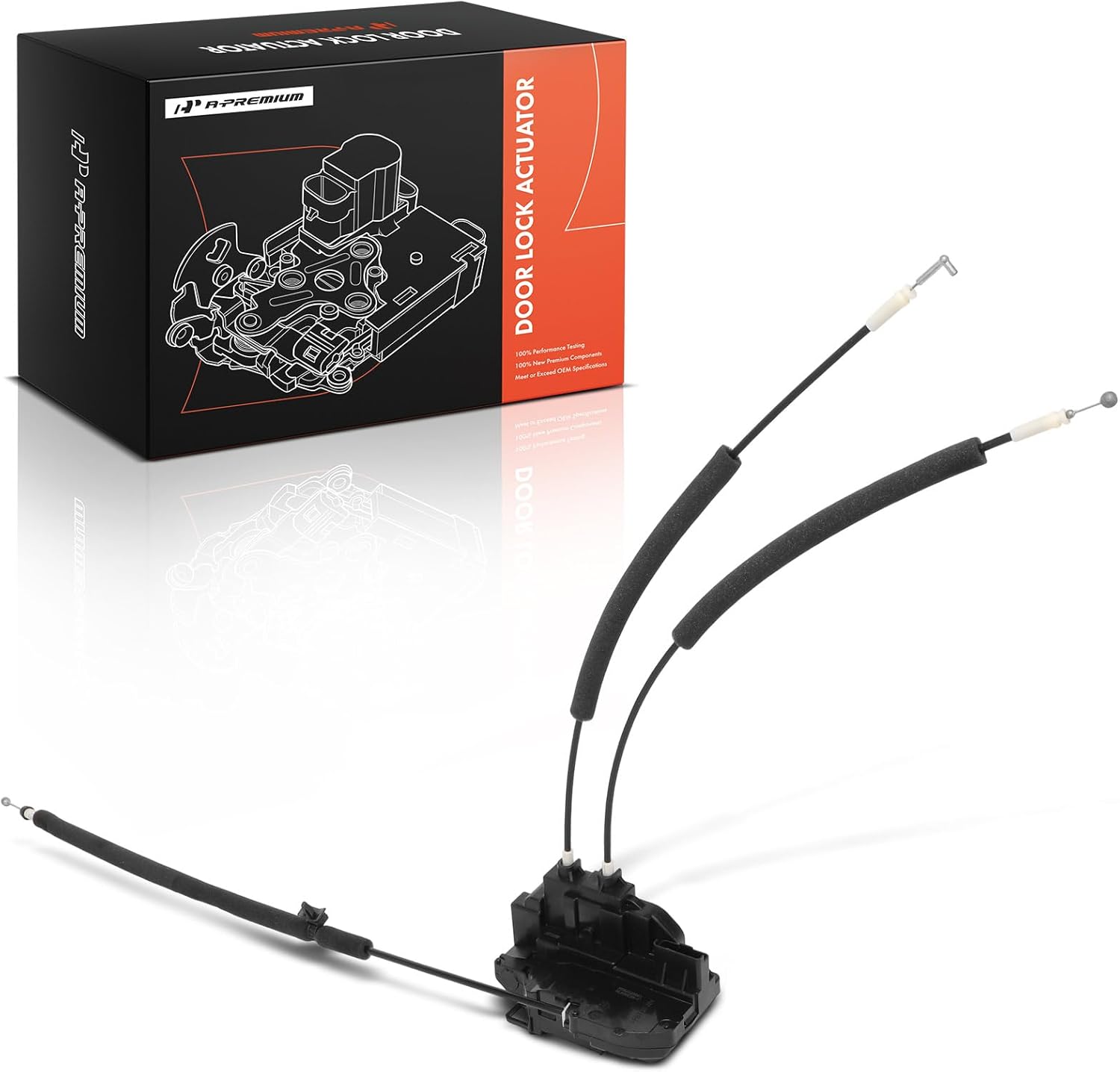 A-Premium Rear Right Passenger Side Door Lock Actuator Compatible with Infiniti FX35/FX45, 2005 2006 2007 2008