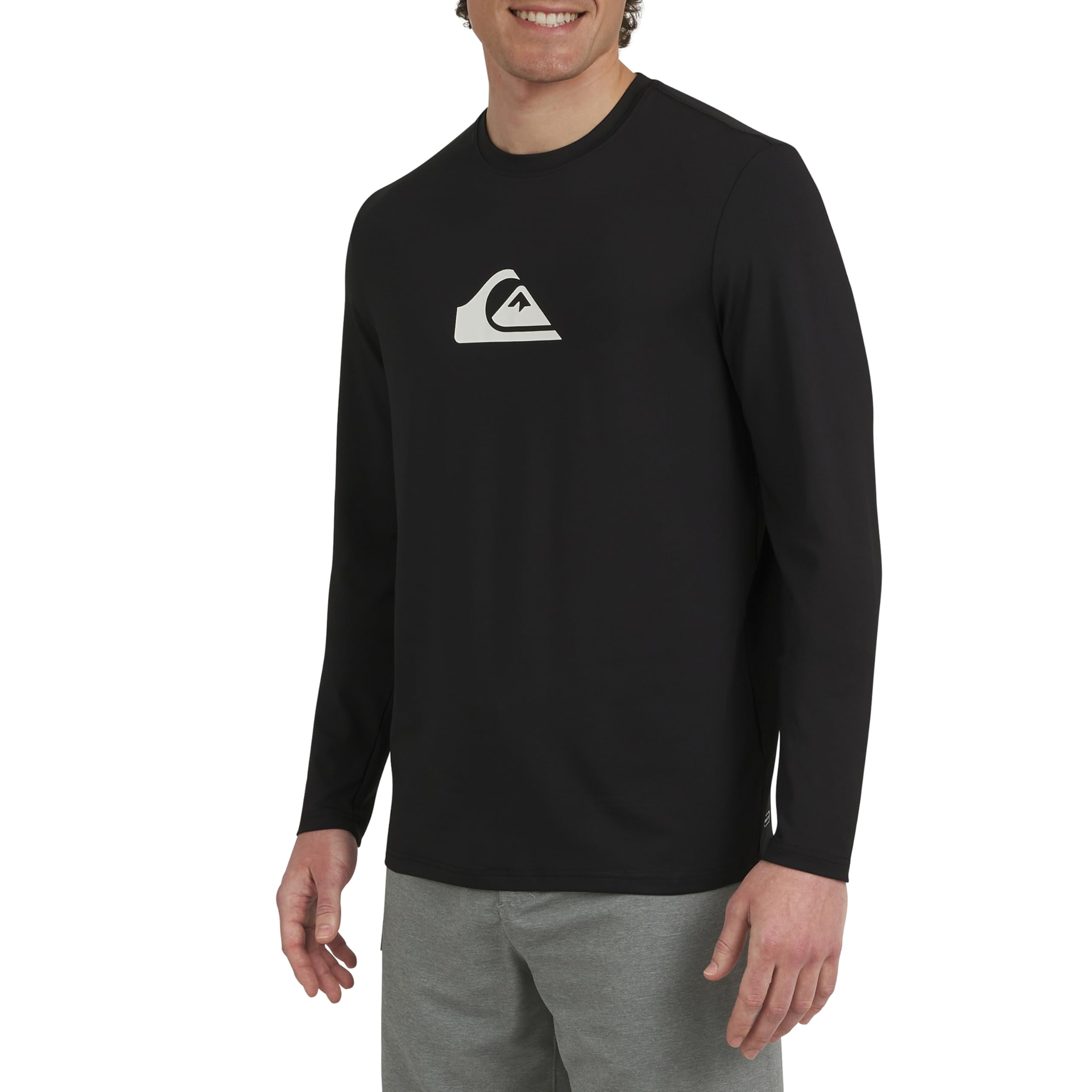 Men's Swimwear Regular Fit UPF 50 Long Sleeve Sun Tee Rash Guard Shirt (S-XXL)-image-6
