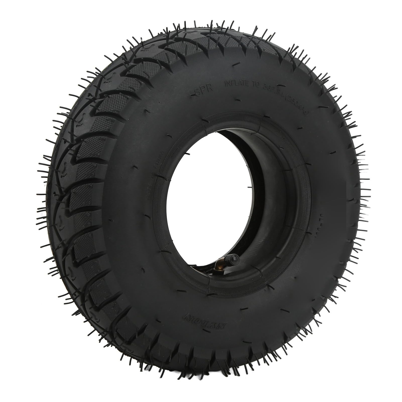 Cryfokt 4.10/3.50-5 Pneumatici, Tubo del Tubo Scooter Elettrico -Anti -Punch Anti Skid per Terreno Diverso
