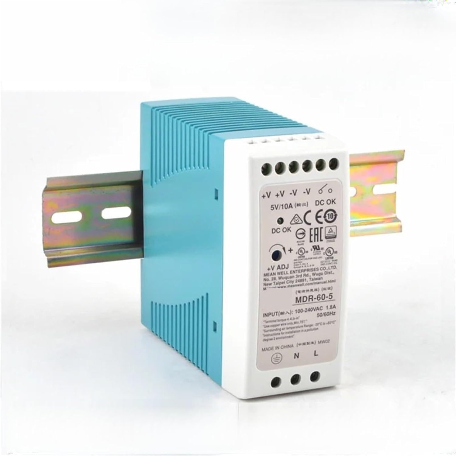 MDR-60 MDR-60-5 MDR-60-12 MDR-60-24 MDR-60-48 Din Rail Switching Power Supply AC/DC(MDR-60-12)
